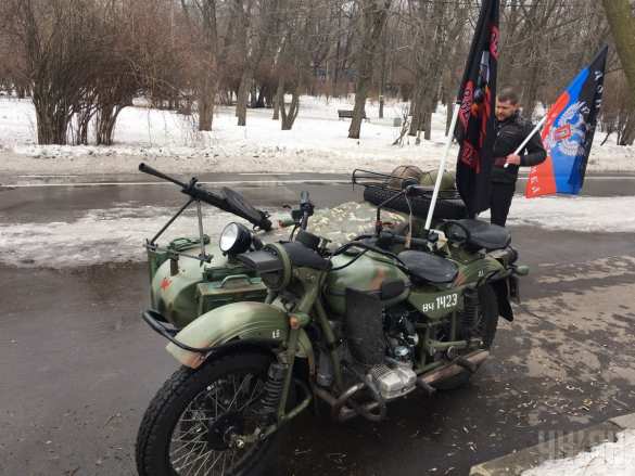 «Ночные волки» требуют прекратить геноцид Донбасса (ФОТО) | Русская весна