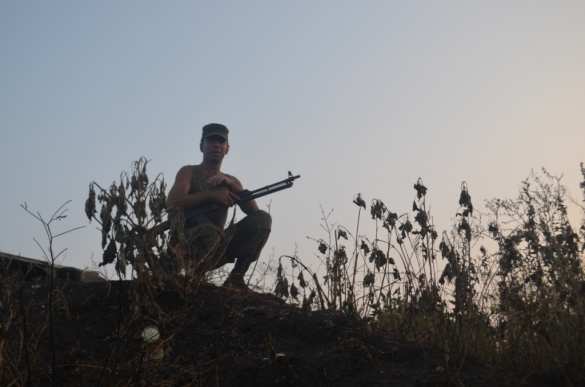 Батальон «Патриот» на передовой — ФОТОРЕПОРТАЖ «Русской Весны» | Русская весна