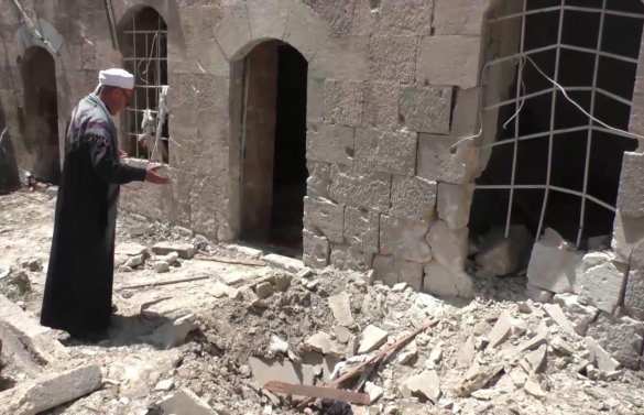 «Священная война» боевиков в Сирии: «Адский огонь» и разрушенные мечети (ФОТО) | Русская весна