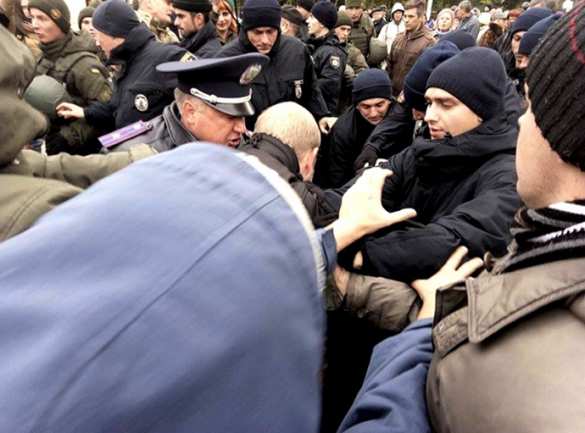 Столкновения в Одессе: «правосеки» пытались не допустить активистов «Куликова поля» на площадь, есть задержанный (ФОТО, ВИДЕО) | Русская весна