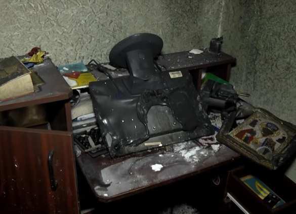 В Сумах сгорел офис «Правого сектора» (ФОТО, ВИДЕО) | Русская весна