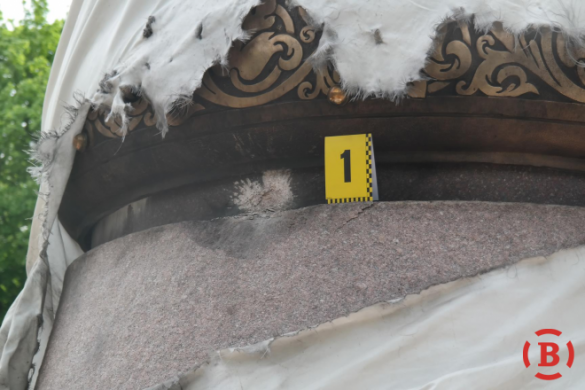 В Полтаве пытались взорвать памятник Мазепе (ФОТО, ВИДЕО) | Русская весна