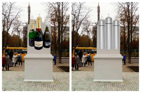 «Купили на AliExpress»: в Сумах разгорелся скандал из-за памятника «какающему» Ярославу Мудрому (ФОТО, ВИДЕО) | Русская весна