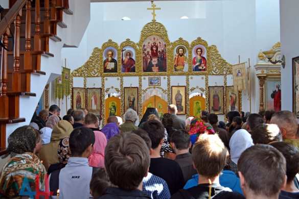 Панихида по погибшим в Еленовке (ФОТОРЕПОРТАЖ) | Русская весна