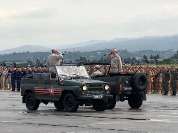 Сирия: Современная российская военная техника на Параде Победы на базе Хмеймим (ФОТО, ВИДЕО) | Русская весна