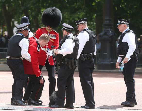 Во время парада в Лондоне пятеро гвардейцев потеряли сознание (ФОТО, ВИДЕО) | Русская весна