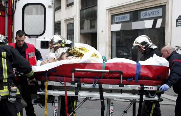 Трагедия в парижской редакции, где были убиты 12 человек (добавлено фото, видео) | Русская весна