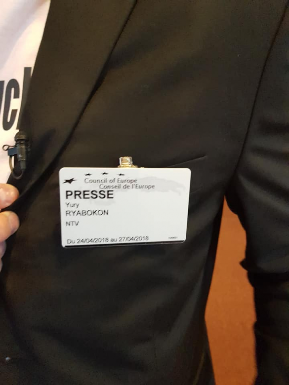 Российские журналисты пришли на сессию ПАСЕ в футболках #FreeSavchenko (ФОТО) | Русская весна