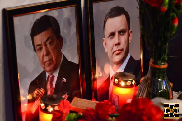 Петербуржцы почтили память главы ДНР Захарченко (ФОТО, ВИДЕО) | Русская весна