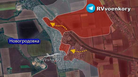 Мощный прорыв «Отважных»: наши вошли в Мемрик и Михайловку, освободили до 90% Новогродовки, взяли Калиново и готовятся к штурму Селидово (КАРТА) | Русская весна