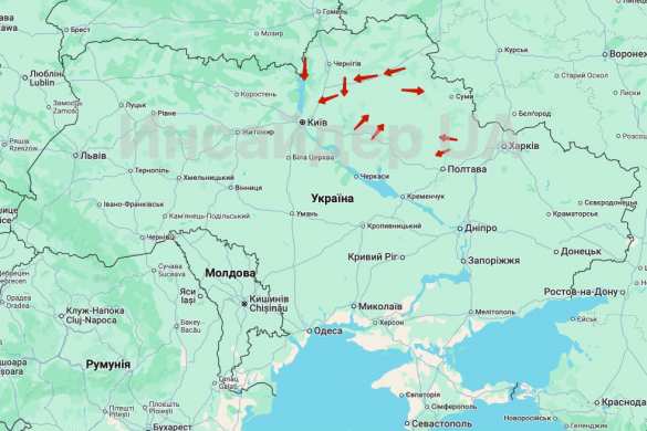 Армада стратегов ВКС России наносит удар по Украине (КАРТА) | Русская весна