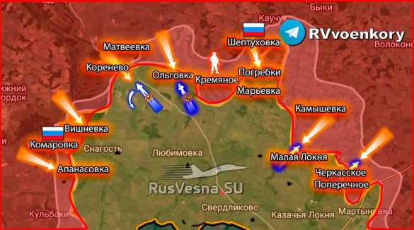 Армия России проводит серию успешных контратак в Курской области, выбив врага из Комаровки и Шептуховки (КАРТА) | Русская весна