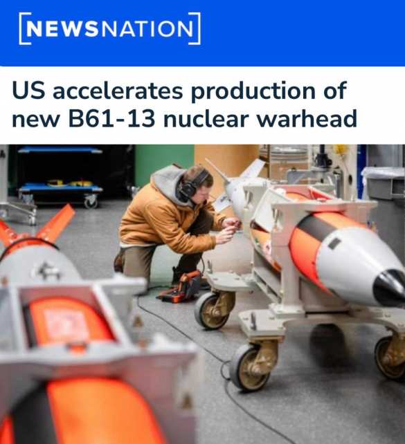 В 24 раза страшнее Хиросимы: США ускорили планы по созданию оружия массового уничтожения | Русская весна