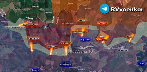Армия России освободила Яблоновку, наступая к Сумам (КАРТА) | Русская весна