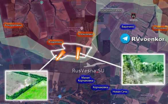 Армия России развивает наступление к Сумам (КАРТА) | Русская весна