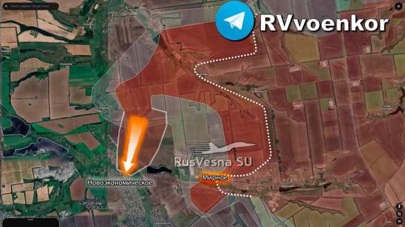 «Отважные» широким фронтом прорываются к Мирнограду и Днепропетровщине (КАРТА) | Русская весна
