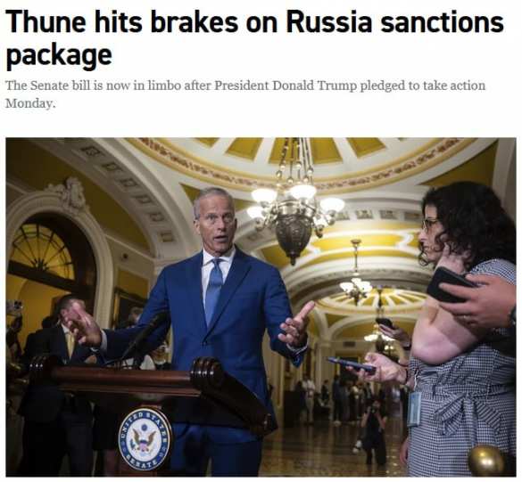 В США затормозили законопроект о 500-процентных пошлинах против России | Русская весна