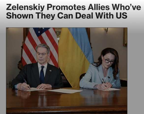 В ходе перестановок во власти Зеленский выдвинул на первый план людей, которые вызовут «благосклонность Трампа» — Bloomberg | Русская весна