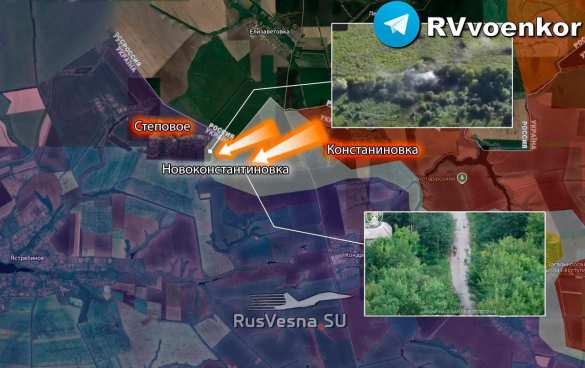 Армия России ворвалась в Новоконстантиновку на Сумском фронте после победных реляций Генштаба ВСУ (КАРТА) | Русская весна