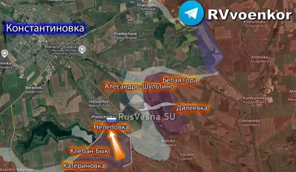 Армия России освободила Нелеповку (КАРТА) | Русская весна