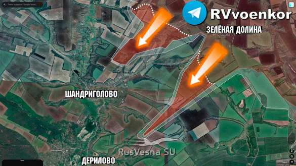 Армия России наступает широким фронтом к Красному Лиману (КАРТА) | Русская весна