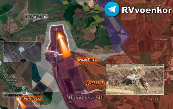 Армия России наступает к Константиновке, прорывая оборону врага у Предтечино и Плещеевки (КАРТА) | Русская весна