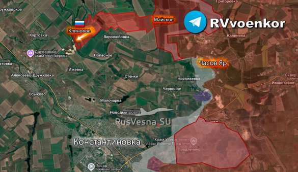 Армия России освободила Клиновое, — Минобороны (КАРТА) | Русская весна
