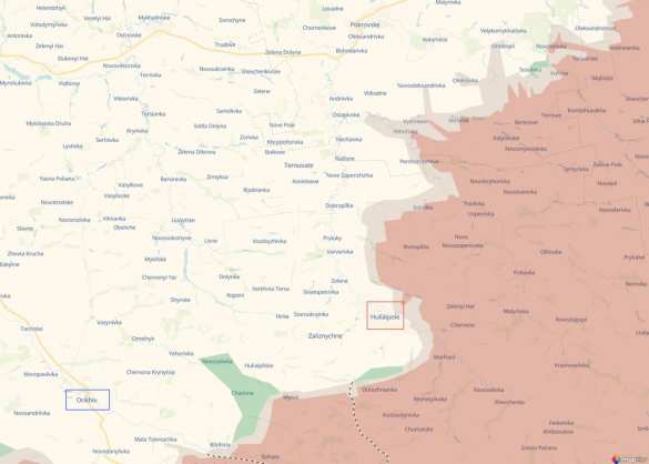 На Украине бьют тревогу из-за продвижения русских в районе Гуляйполя (КАРТА) | Русская весна