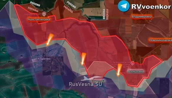 Армия России сломала «контрнаступ» ВСУ на Сумском фронте и широким фронтом прорывается вперёд (КАРТА) | Русская весна