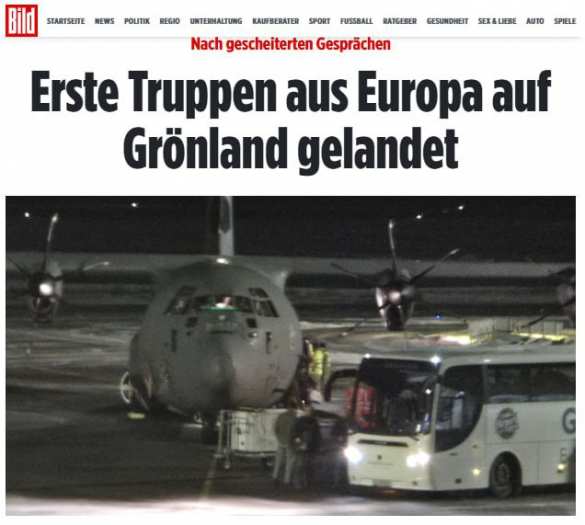 Европа стягивает войска к Гренландии | Русская весна