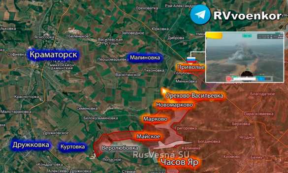 Армия России освободила Приволье под Краматорском (КАРТА) | Русская весна