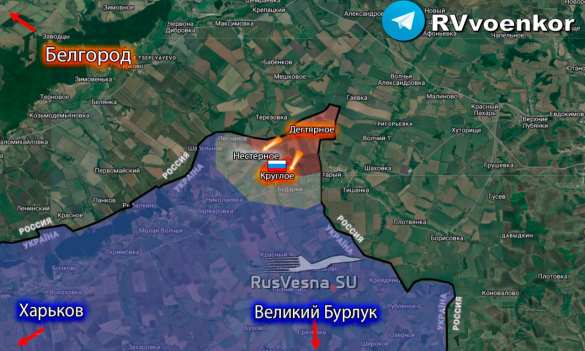 Армия России освободила Круглое Харьковской области (КАРТА) | Русская весна