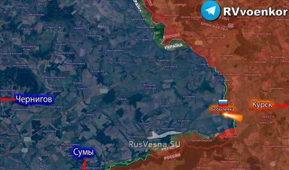 Армия России освободила Бобылёвку Сумской области (КАРТА) | Русская весна