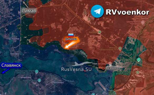Армия России освободила Диброву и продвигается к Славянску, — Минобороны (КАРТА) | Русская весна