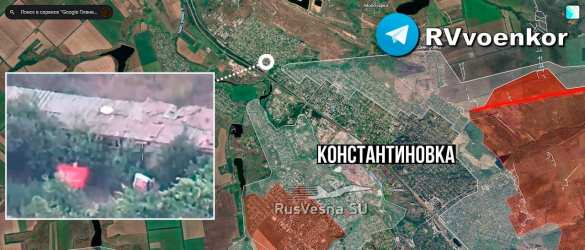 Армия России прорвалась на самый север Константиновки (КАРТА) | Русская весна