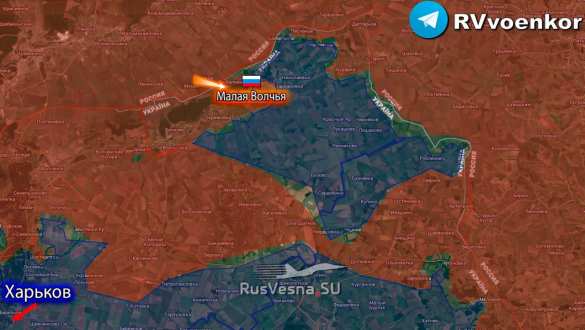 Армия России освободила Малую Волчью Харьковской области (КАРТА) | Русская весна