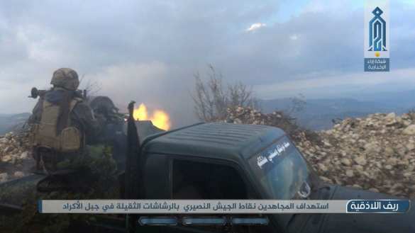 Жестокие бои в горах Латакии: боевики бросились в наступление (ФОТО) | Русская весна