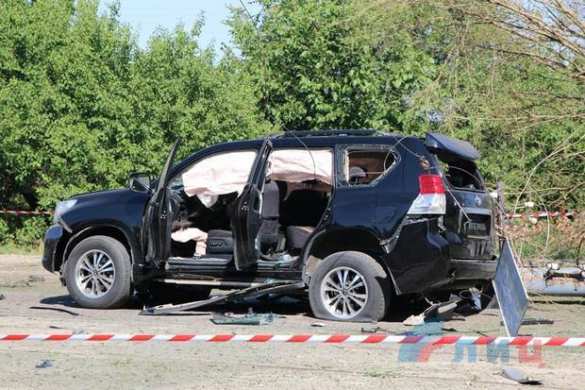 Подробный обзор места взрыва автомобиля главы ЛНР (+ФОТО, ВИДЕО) | Русская весна