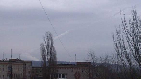 Зафиксирован запуск ракеты «Точка-У» из-под Артемовска (ФОТО) | Русская весна