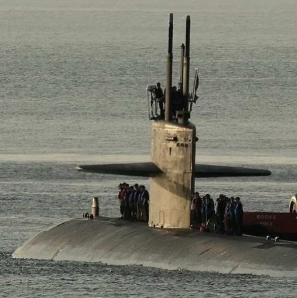 Ударная атомная подлодка США подошла к Средиземному морю (ФОТО) | Русская весна