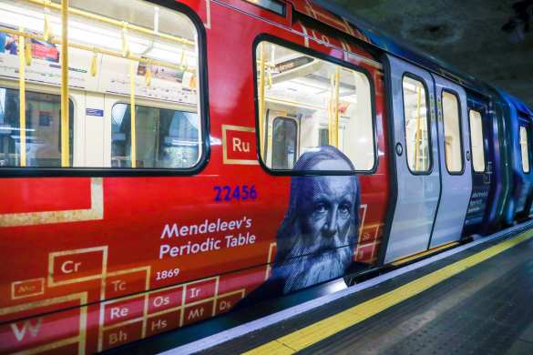 В метро Лондона запустили поезд «Сердце России» (ФОТО, ВИДЕО) | Русская весна