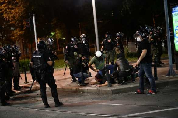 В Сербии «украинских наёмников» обвинили в организации антикарантинных протестов в Белграде | Русская весна