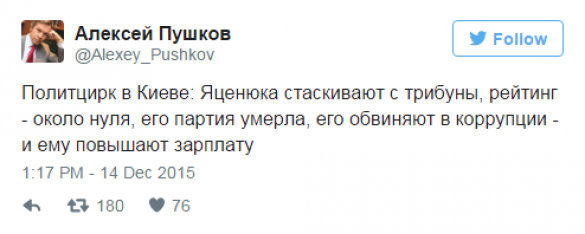 «Политцирк в Киеве»: Пушков прокомментировал ситуацию на Украине (ФОТО) | Русская весна