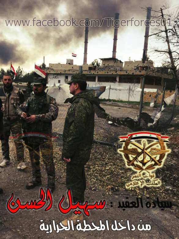 Герой Сирии полковник Сухейль подарил саблю офицеру ВС России (ФОТО) | Русская весна