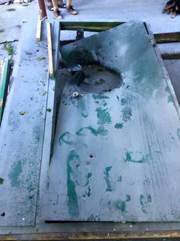 Обстрел Донецка: повреждены жилой дом и газопровод (ФОТО) | Русская весна