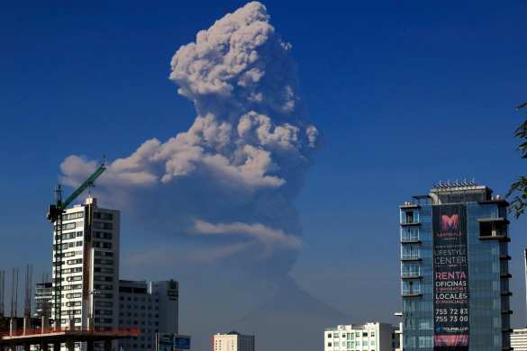 В Мексике проснулся вулкан Попокатепетль (+ФОТО, ВИДЕО) | Русская весна