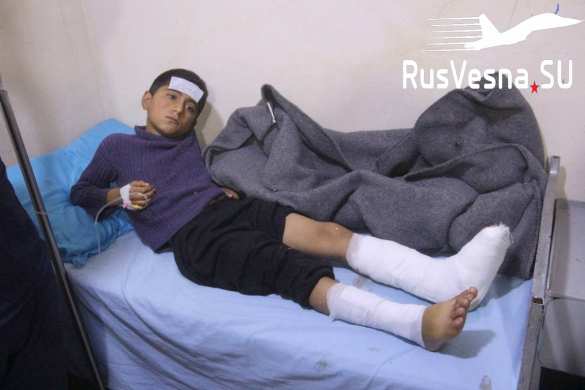 Жуткие кадры: боевики нанесли удар и убили группу детей на севере Сирии (ФОТО 18+) | Русская весна