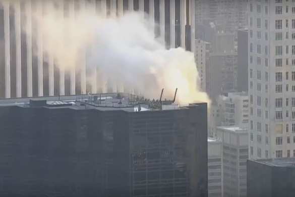 В Нью-Йоркe горит небоскреб Trump Tower, есть пострадавшие (ФОТО, ВИДЕО) | Русская весна