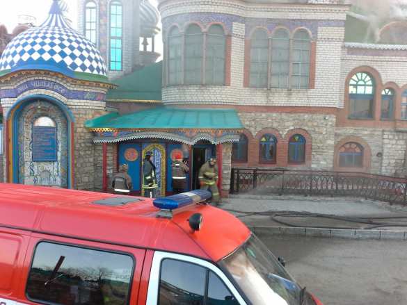 В Казани горит Храм всех религий: есть жертвы (ФОТО, ВИДЕО) | Русская весна