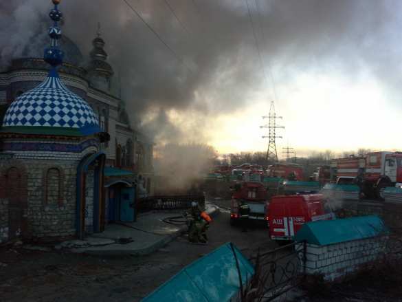 В Казани горит Храм всех религий: есть жертвы (ФОТО, ВИДЕО) | Русская весна